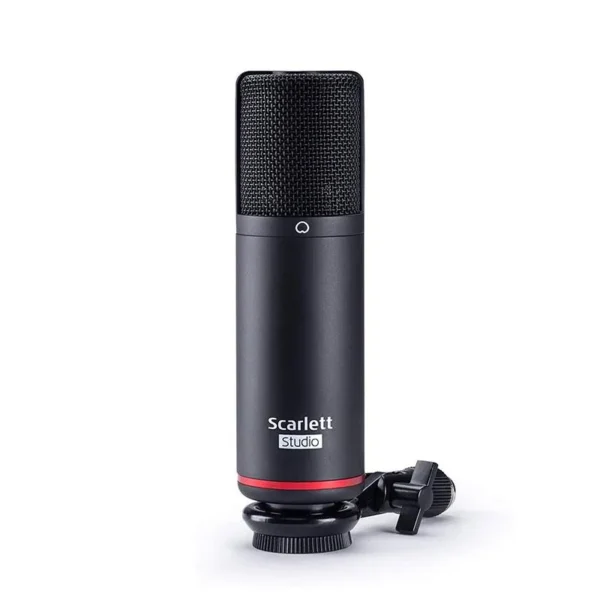 Focusrite Scarlett Solo Studio 2×2 USB Audio Interface with Microphone and Headphones (3rd Generation)